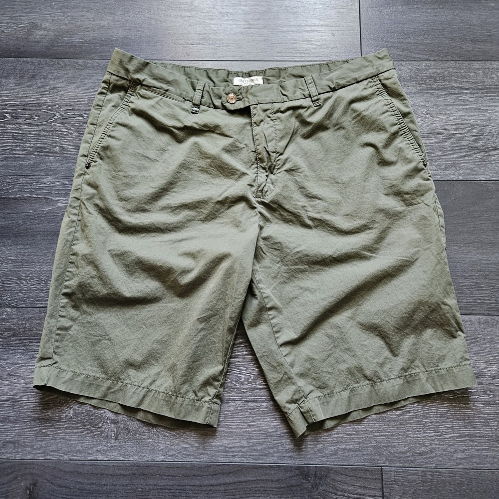 Gutteridge Dal 1878 Chino Shorts Men 38 Green Casual Preppy City School 10"